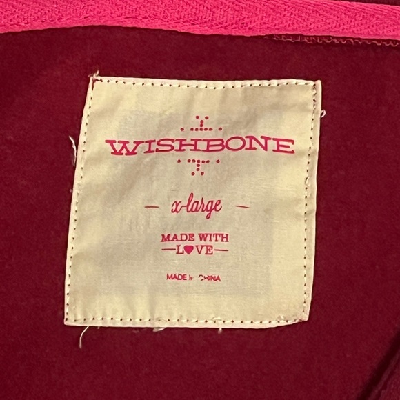 Red Virginia Tech zip up hoodie women’s L - Picture 5 of 7